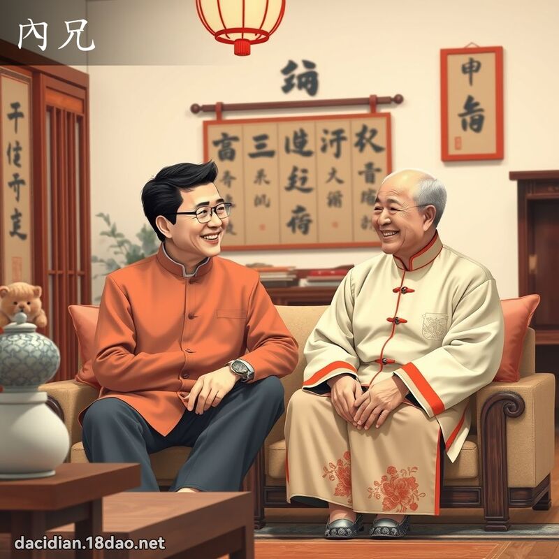 內兄 - 國語大辭典配圖