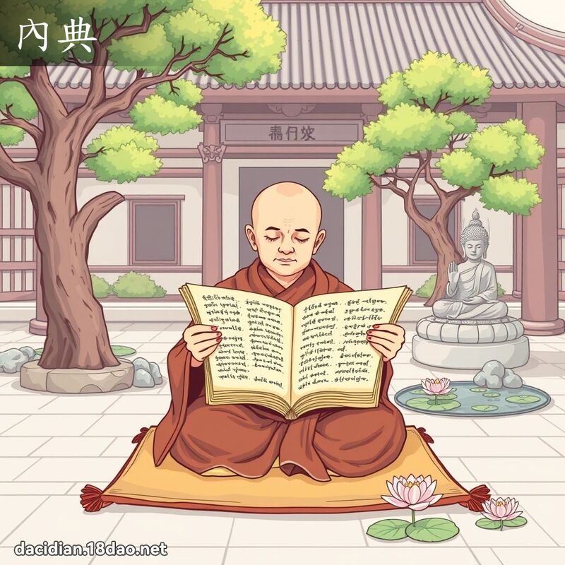 內典 - 国语大辞典配图