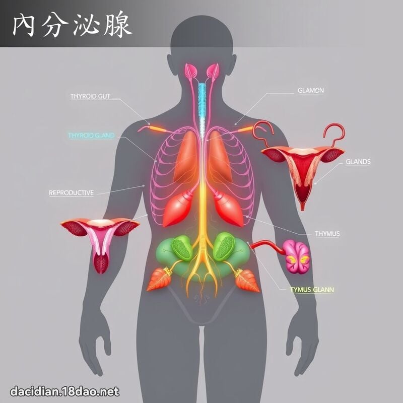 內分泌腺 - 国语大辞典配图