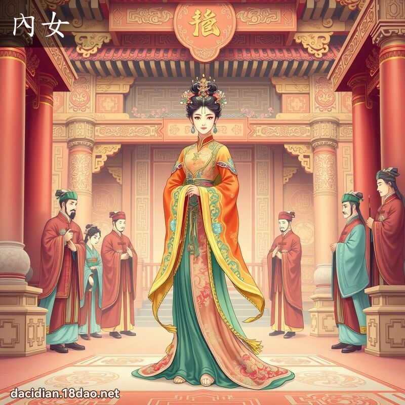 內女 - 国语大辞典配图