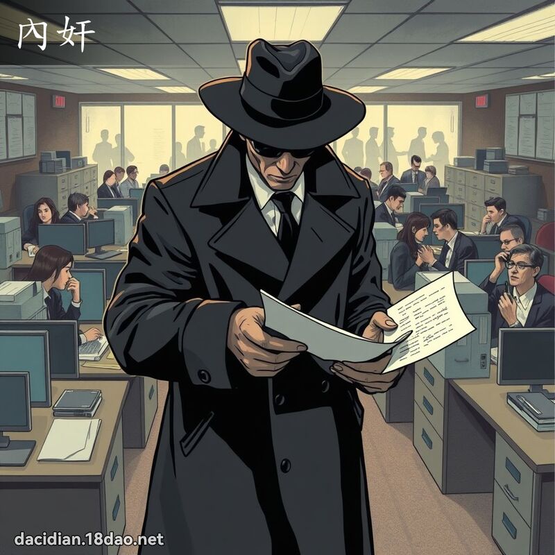 內奸 - 國語大辭典配圖