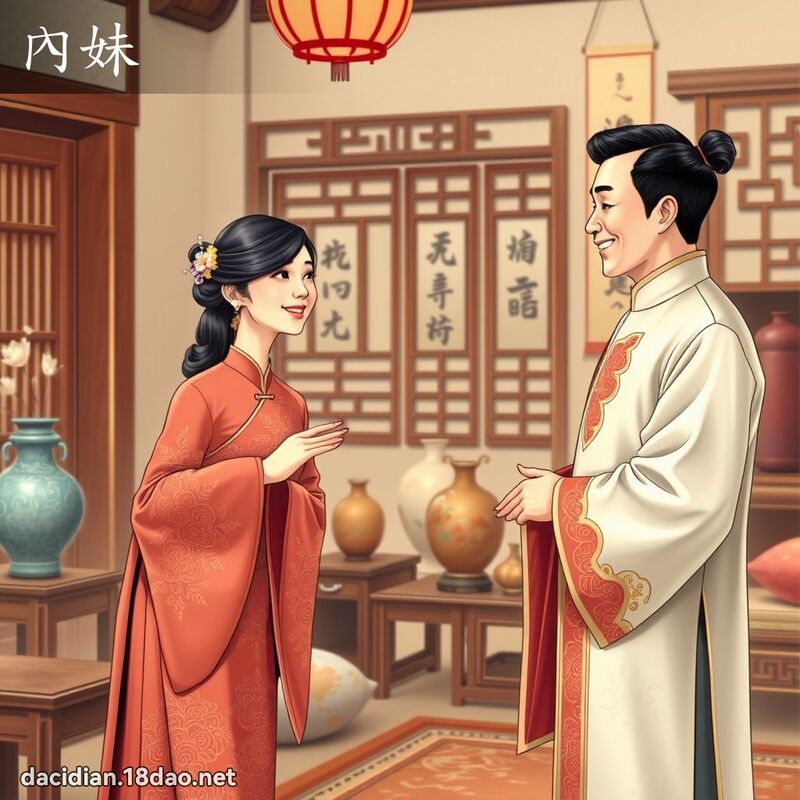 內妹 - 國語大辭典配圖