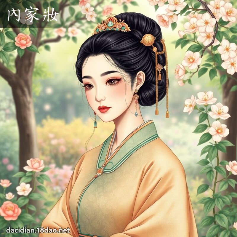 內家妝 - 國語大辭典配圖