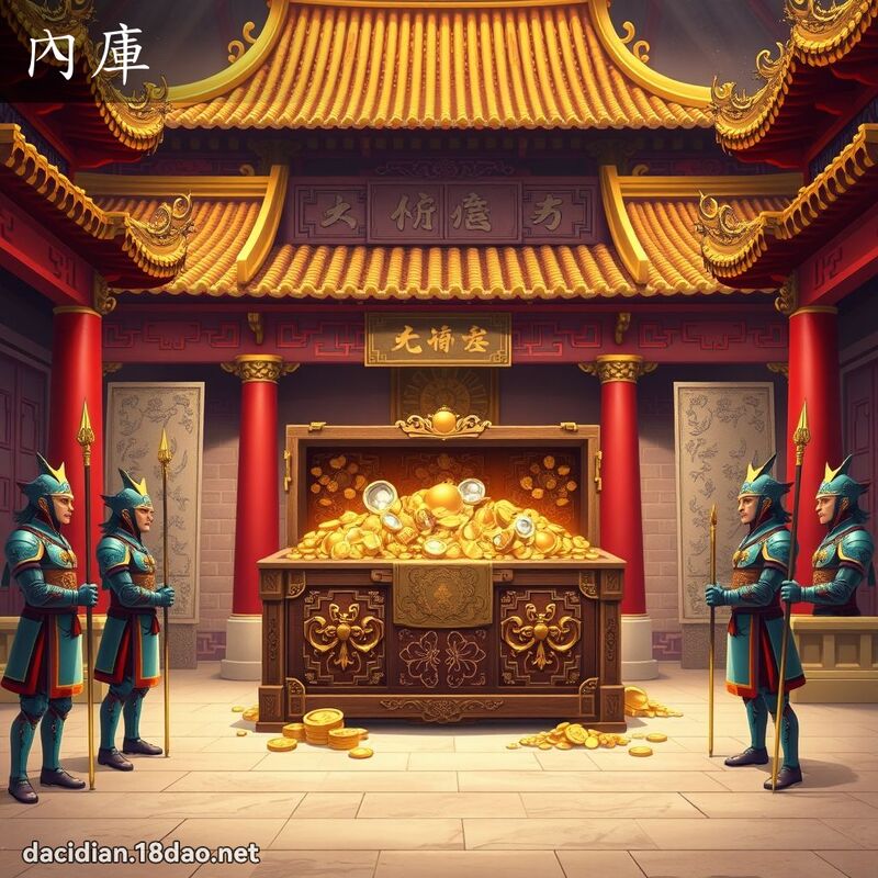 內庫 - 國語大辭典配圖