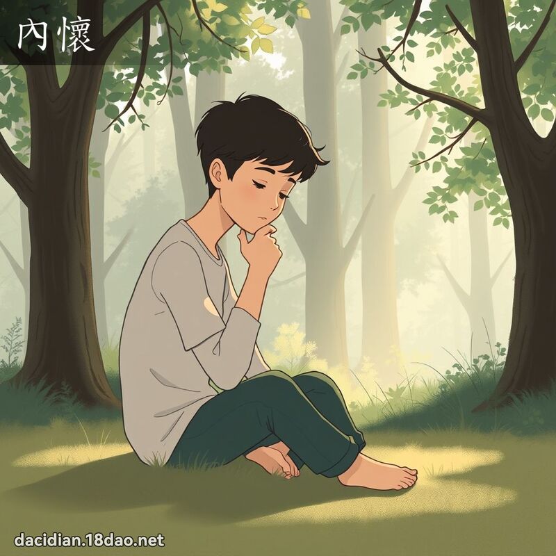 內懷 - 國語大辭典配圖