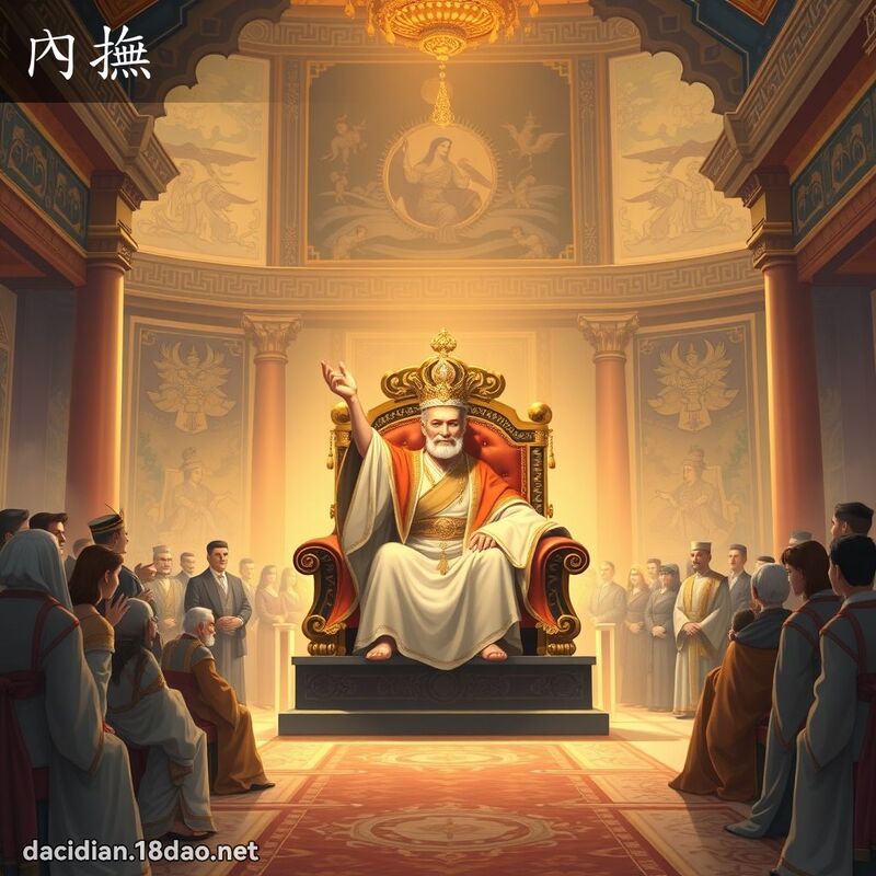 內撫 - 國語大辭典配圖