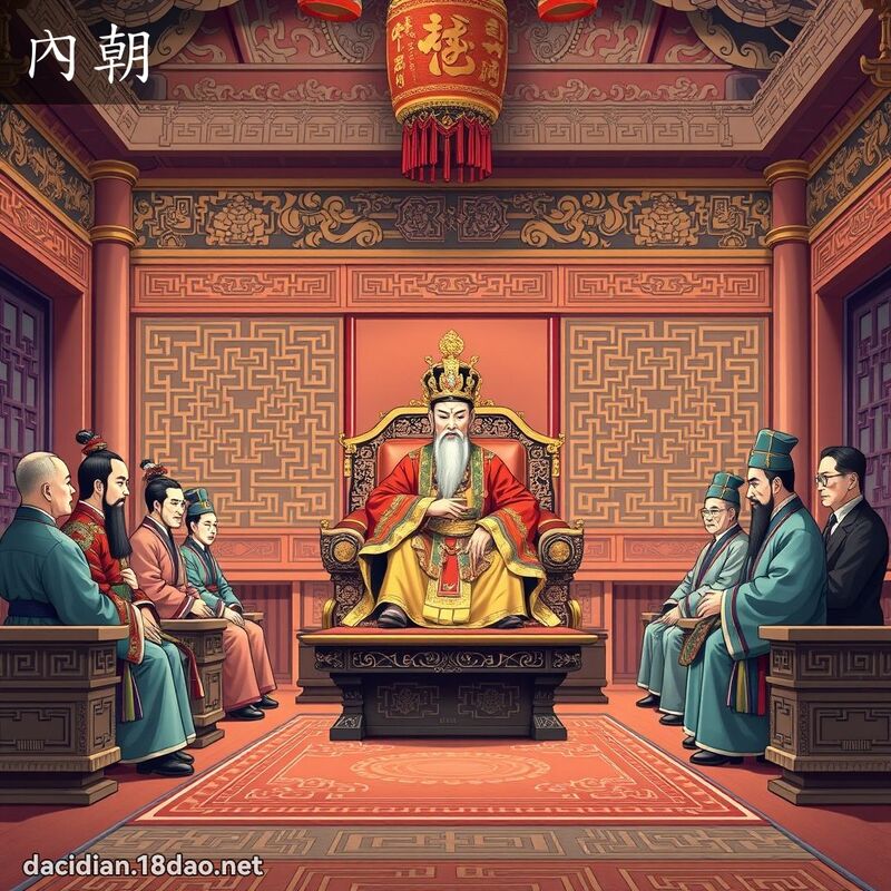 內朝 - 國語大辭典配圖