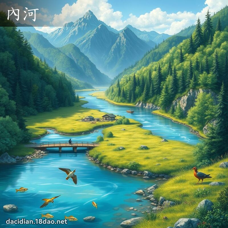 內河 - 國語大辭典配圖