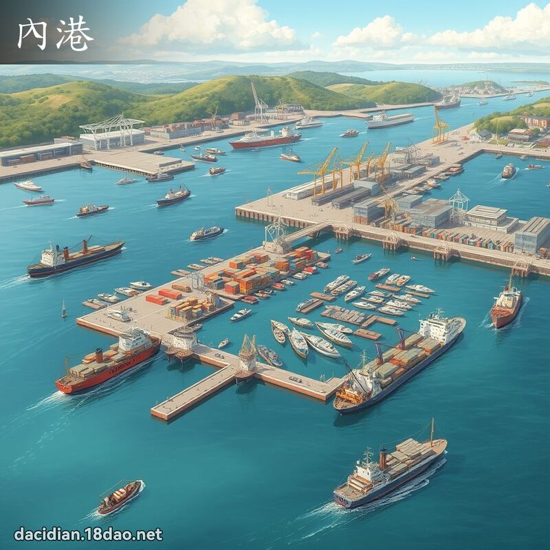 內港 - 國語大辭典配圖