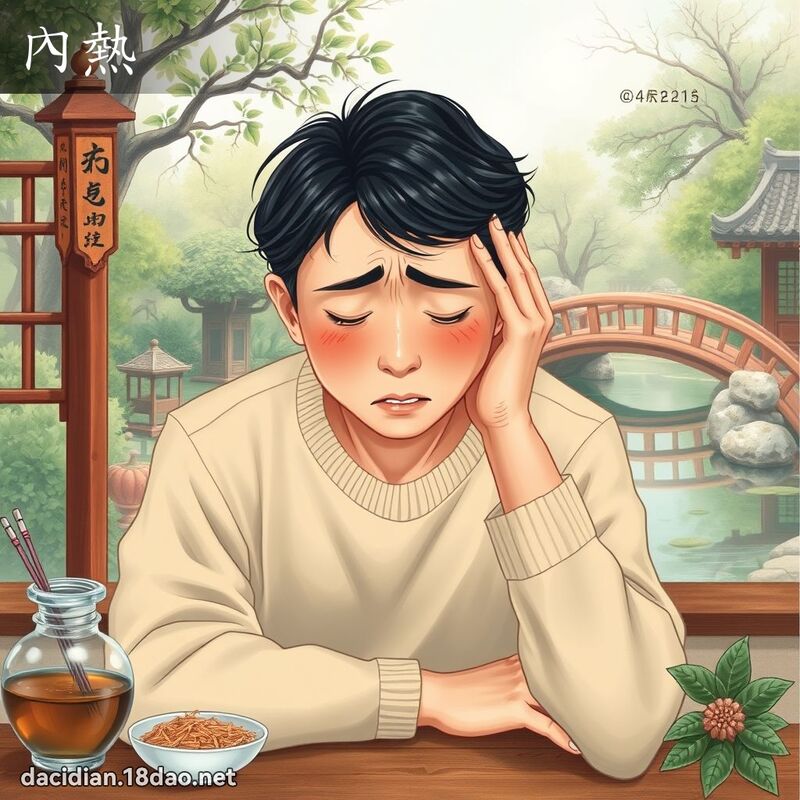 內熱 - 國語大辭典配圖