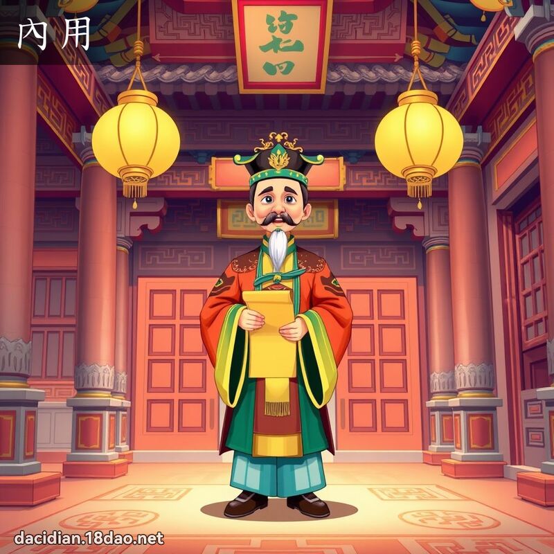 內用 - 國語大辭典配圖