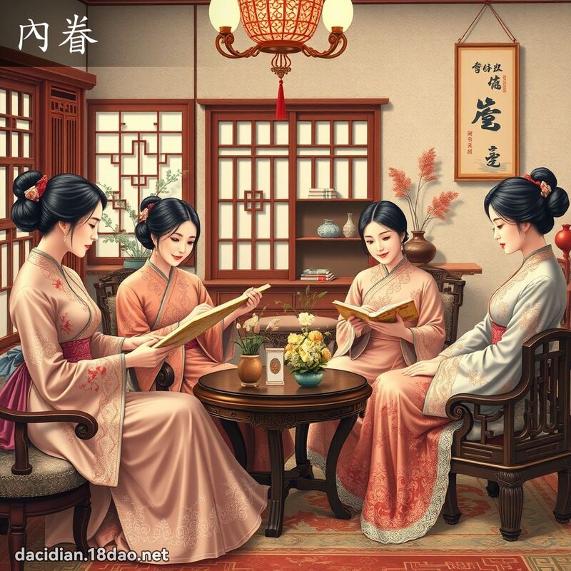 內眷 - 国语大辞典配图