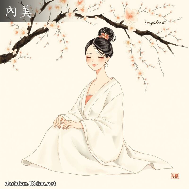 內美 - 國語大辭典配圖