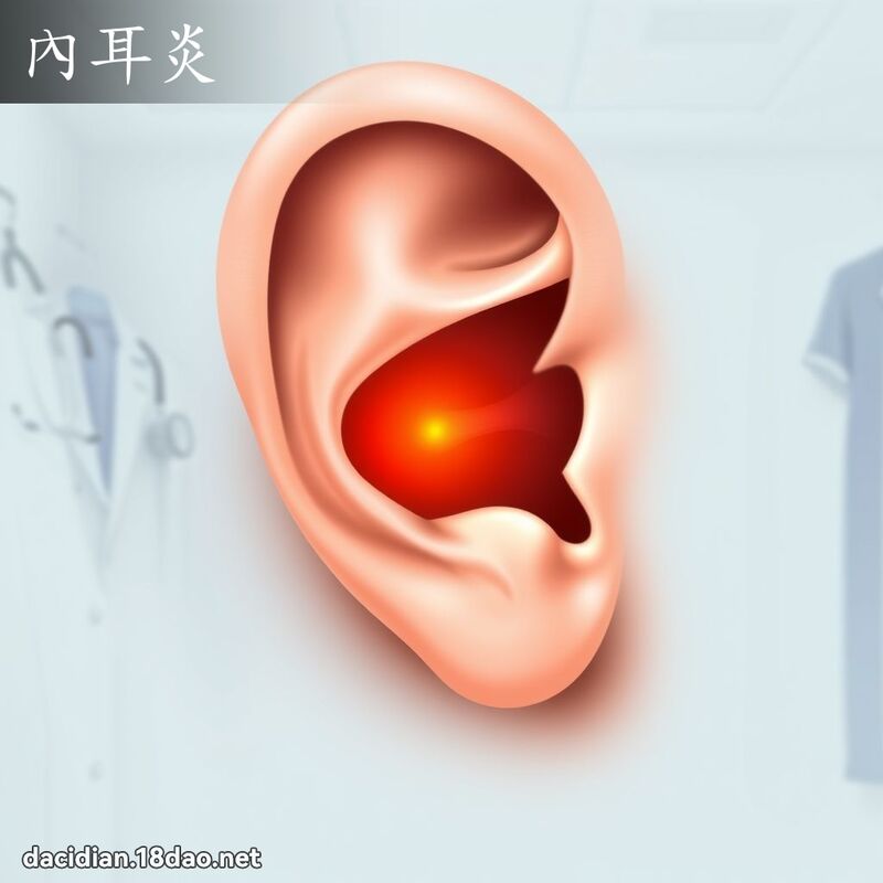 內耳炎 - 國語大辭典配圖