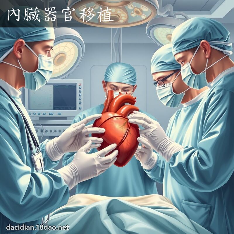內臟器官移植 - 國語大辭典配圖
