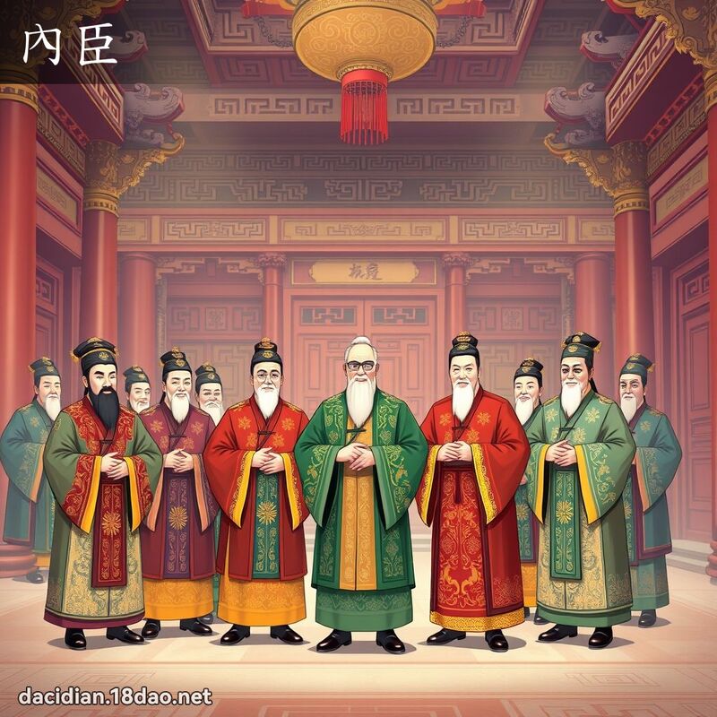 內臣 - 國語大辭典配圖