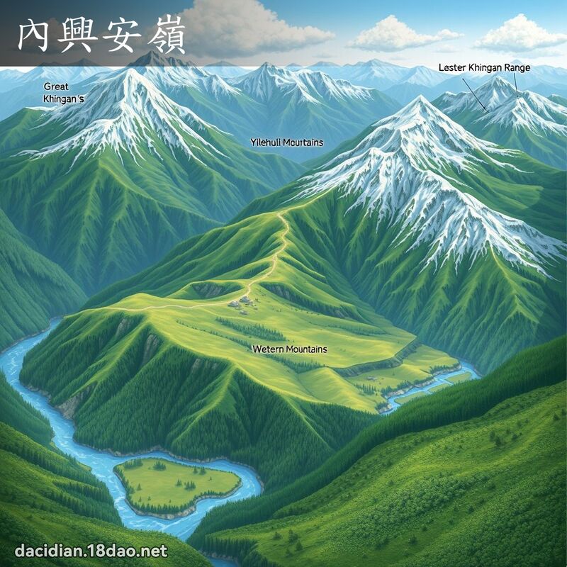 內興安嶺 - 國語大辭典配圖