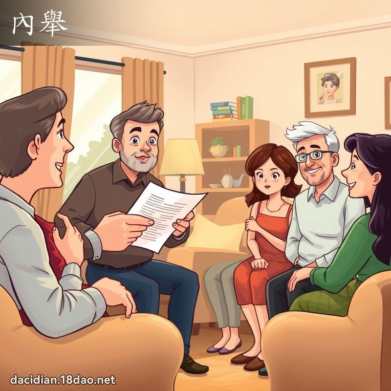 內舉 - 國語大辭典配圖