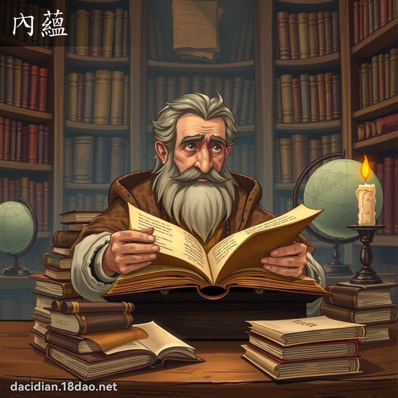 內蘊 - 國語大辭典配圖