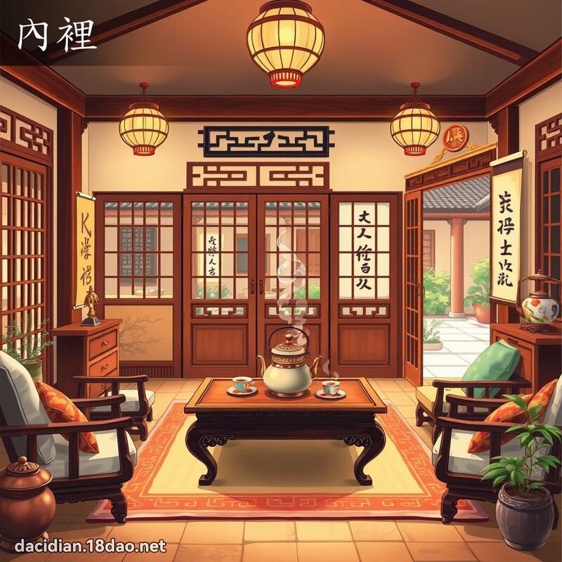 內裡 - 國語大辭典配圖