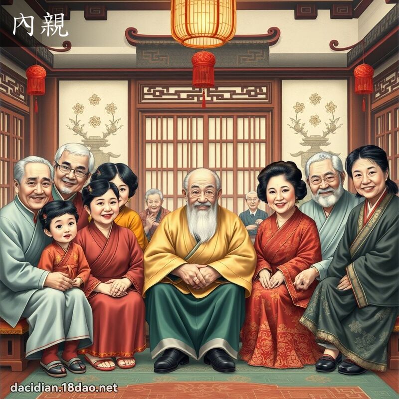 內親 - 國語大辭典配圖