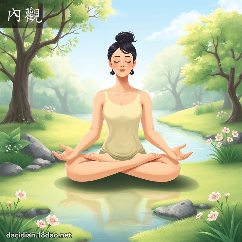 內觀 - 國語大辭典配圖
