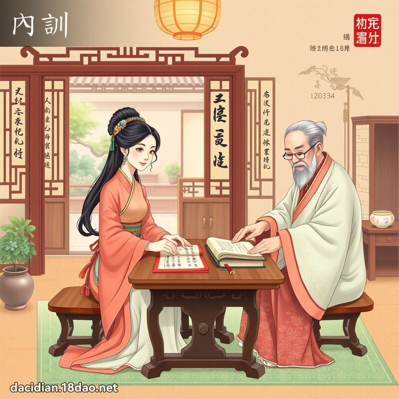 內训 - 国语大辞典配图