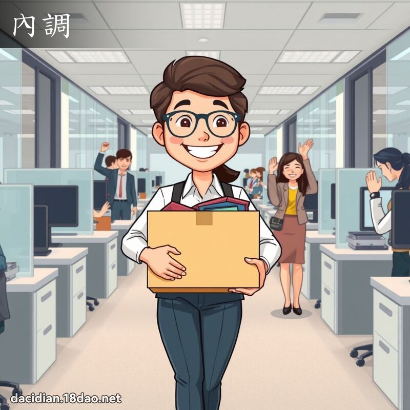 內调 - 国语大辞典配图