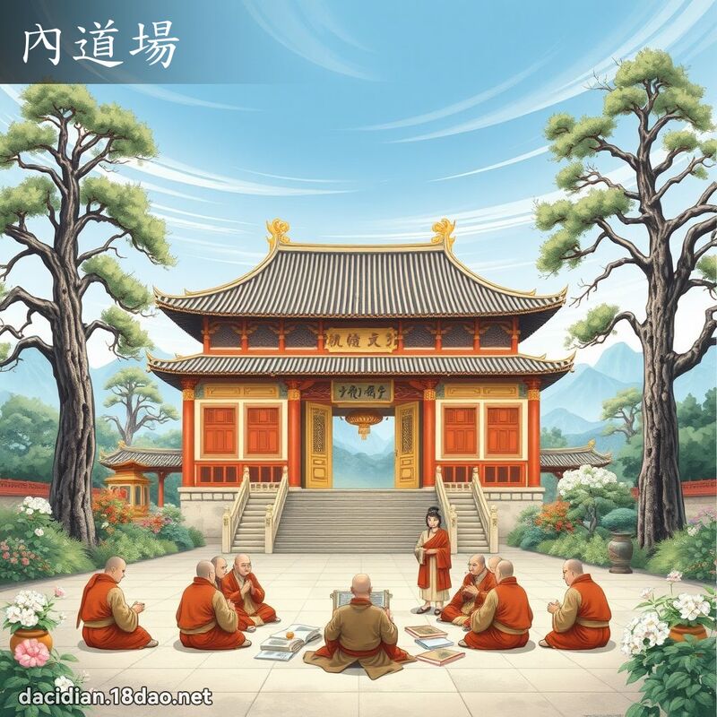 內道場 - 國語大辭典配圖