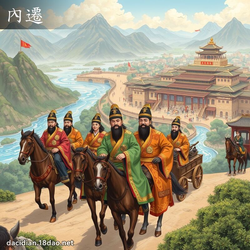 內遷 - 國語大辭典配圖