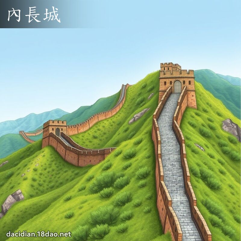 內長城 - 國語大辭典配圖