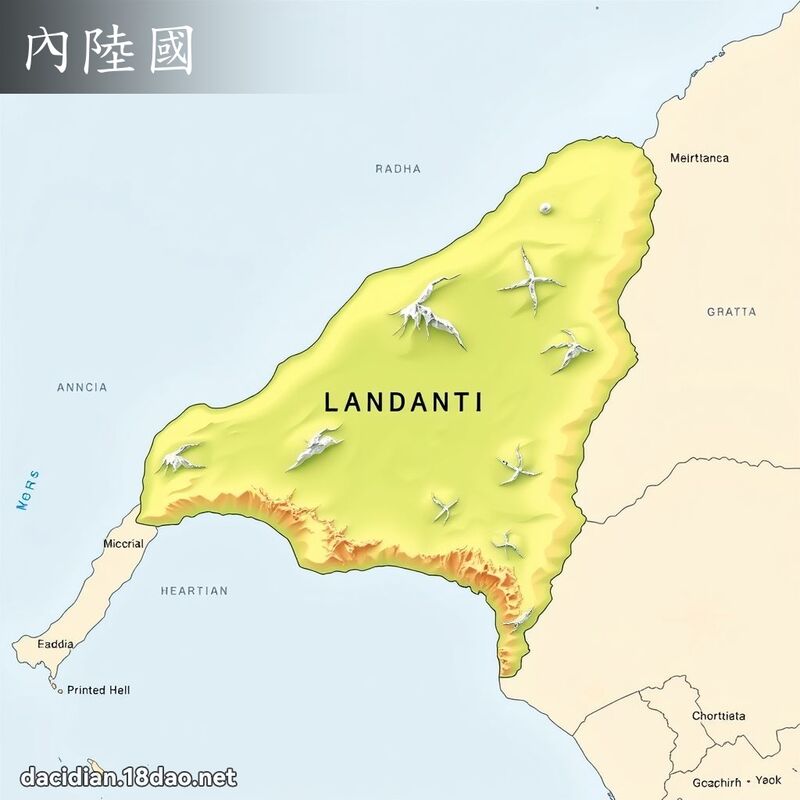 內陸國 - 國語大辭典配圖