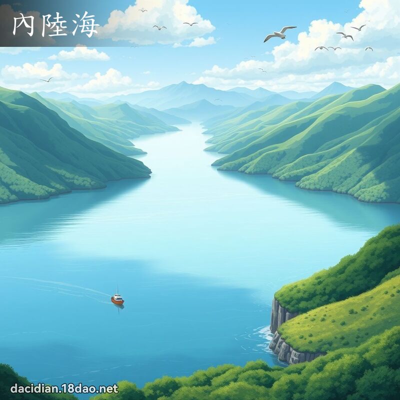 內陸海 - 國語大辭典配圖