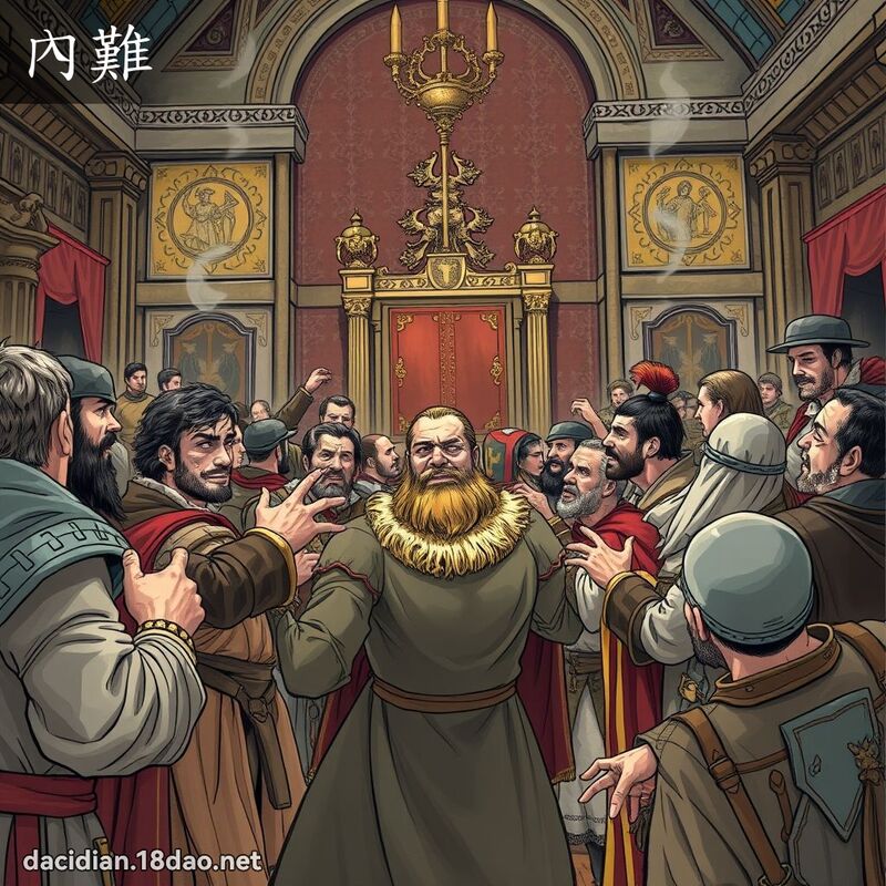內難 - 國語大辭典配圖