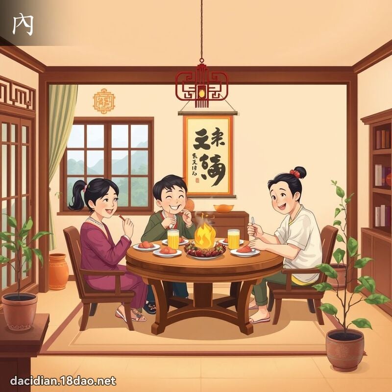 漢字: 內 (多音字)