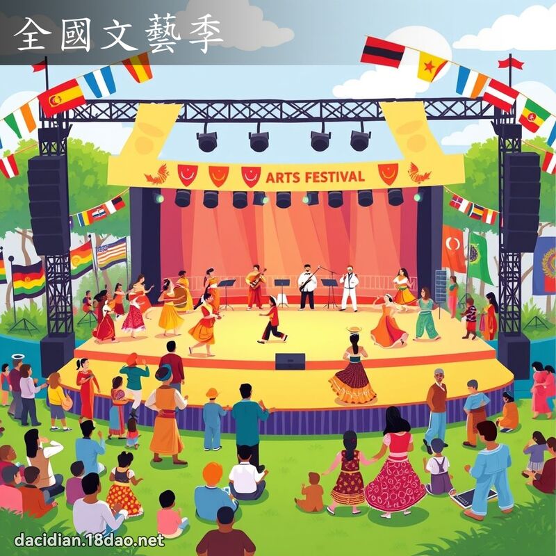 全國文藝季 - 國語大辭典配圖