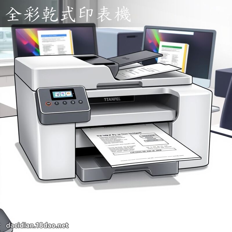 全彩干式印表机 - 国语大辞典配图