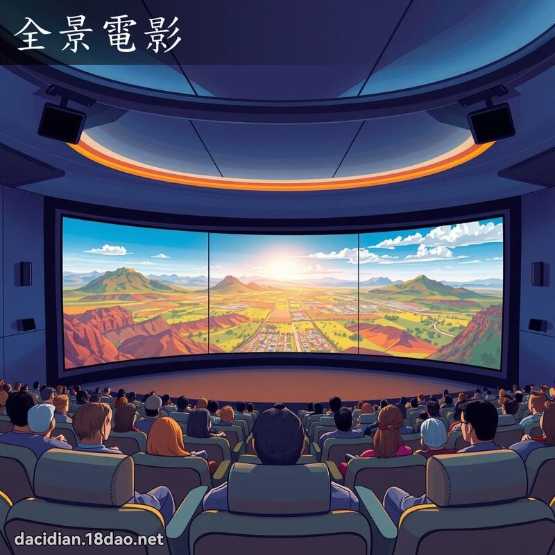 全景电影 - 国语大辞典配图
