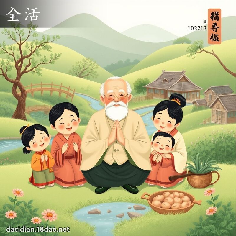 全活 - 国语大辞典配图
