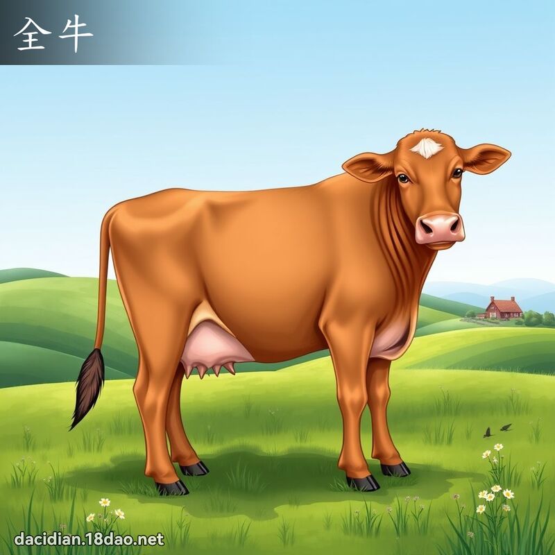 全牛 - 國語大辭典配圖