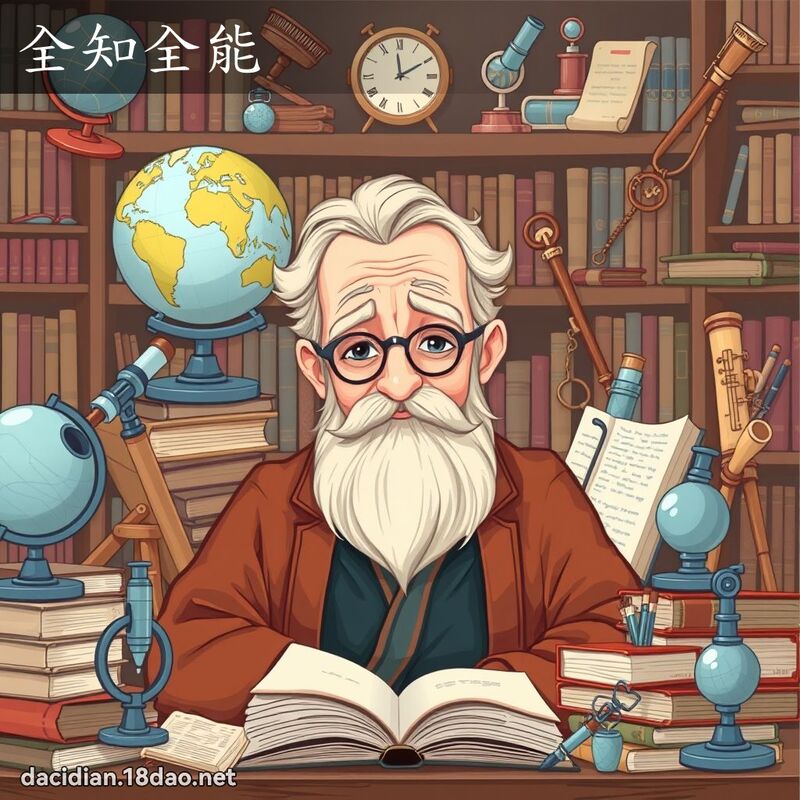 全知全能 - 國語大辭典配圖