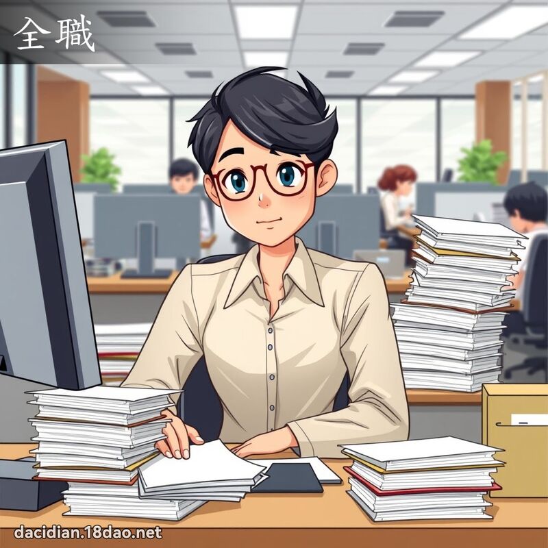 全職 - 國語大辭典配圖