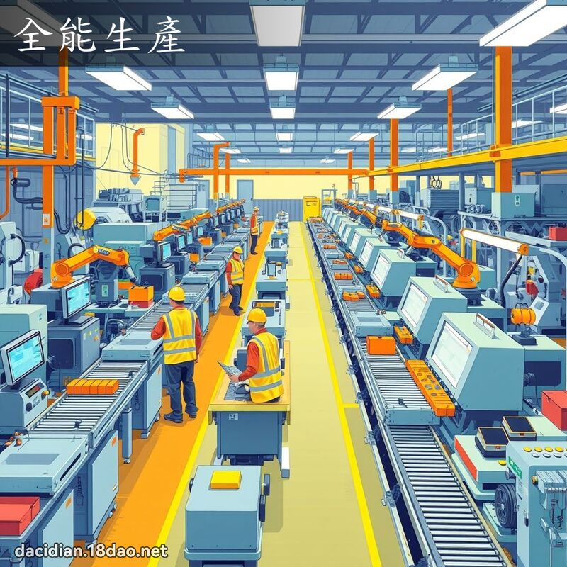 全能生產 - 國語大辭典配圖