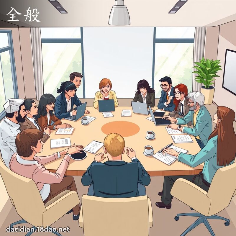全般 - 國語大辭典配圖