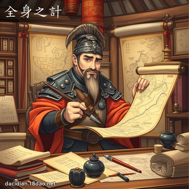 全身之计 - 国语大辞典配图