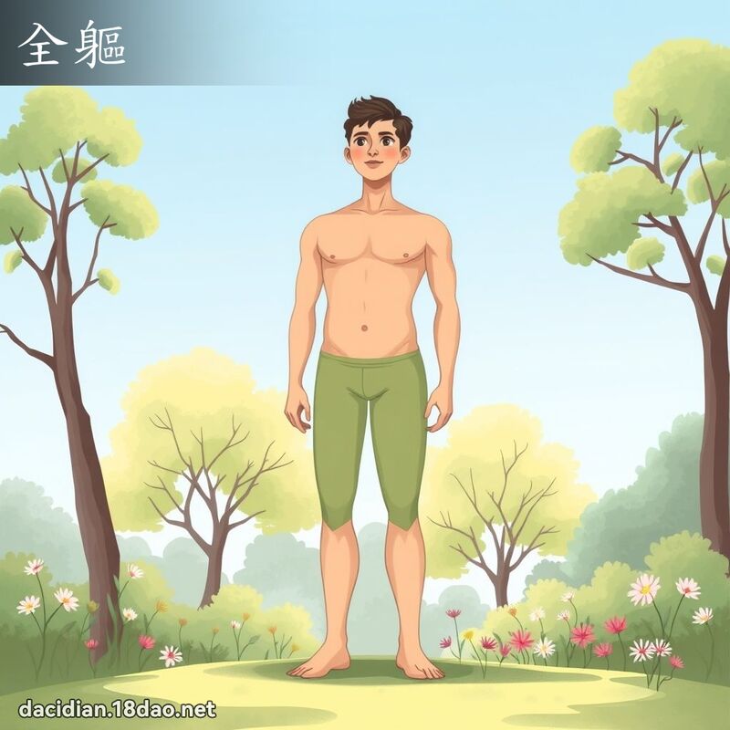 全軀 - 國語大辭典配圖