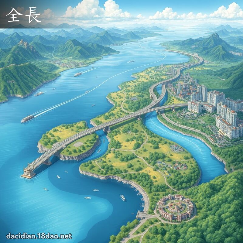 全長 - 國語大辭典配圖