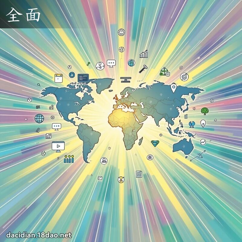 全面 - 国语大辞典配图