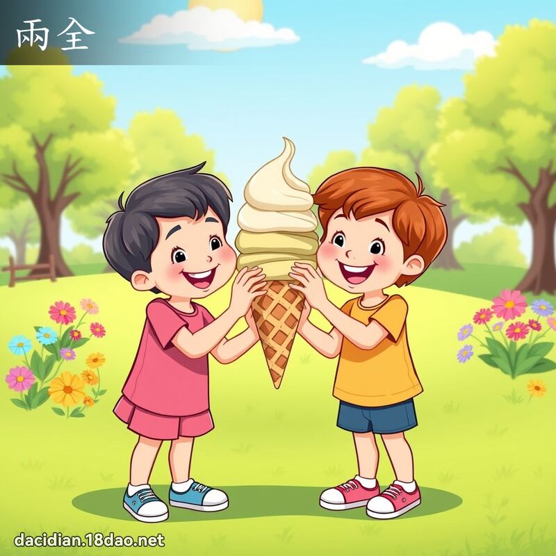 两全 - 国语大辞典配图