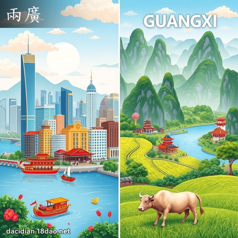 兩廣 - 國語大辭典配圖